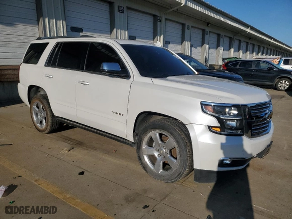 2018 Chevrolet Tahoe Premier with VIN 1GNSCCKC2JR131282, listed as a Copart auction lot 84832944 with 127,170 mi miles and Salvage Title. Bid and sale history available at carsss.com. Image 4.