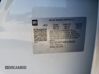 2024 Chevrolet Malibu LS with VIN 1G1ZC5ST4RF178726, listed as a Copart auction lot 47872525 with 20,588 mi miles and Salvage Title. Bid and sale history available at DreamBid. Image 12.
