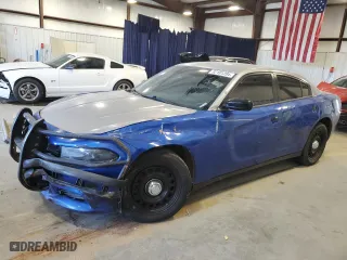 2020 Dodge Charger Police with VIN 2C3CDXKT1LH130391, listed as a Copart auction lot 82101204 with 98,367 mi miles and Salvage Title. Bid and sale history available at carsss.com. Image 1.