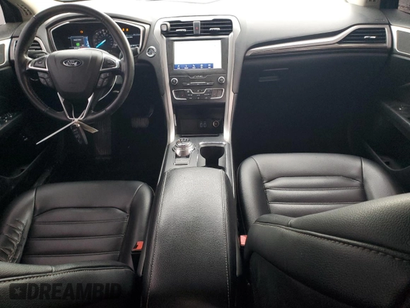 2020 Ford Fusion Hybrid SEL with VIN 3FA6P0MU8LR129987, listed as a Copart auction lot 81168764 with 96,162 mi miles and Salvage Title. Bid and sale history available at carsss.com. Image 8.