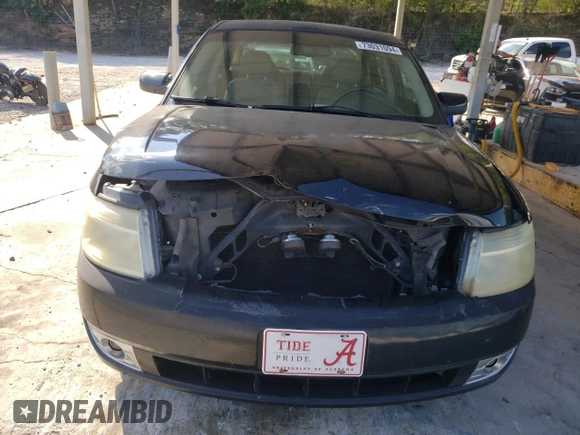 2008 Ford Taurus SEL with VIN 1FAHP24W08G163586, listed as a Copart auction lot 73031094 with 186,034 mi miles and Salvage Title. Bid and sale history available at carsss.com. Image 5.