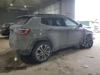 2023 Jeep Compass Limited with VIN 3C4NJDCN0PT537837, listed as a Copart auction lot 42515405 with 31,147 mi miles and Salvage Title. Bid and sale history available at DreamBid. Image 3.