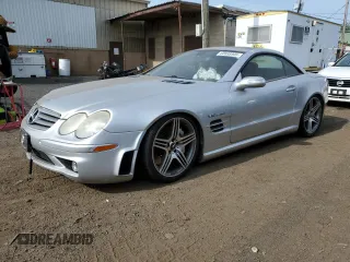 2005 Mercedes-Benz SL with VIN WDBSK79F05F094158, listed as a Copart auction lot 60888905 with Not provided miles and Salvage title. Bid and sale history available at DreamBid. Image 1.