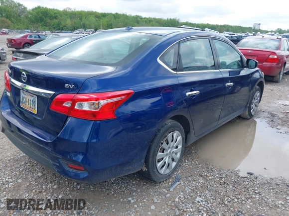 2017 Nissan Sentra SV with VIN 3N1AB7AP1HL651321, listed as a IAAI auction lot 42181903 with 146,797 mi miles and . Bid and sale history available at DreamBid. Image 4.