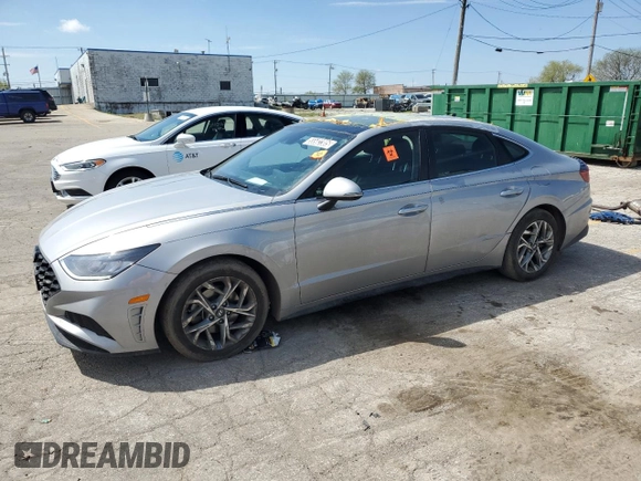 2023 Hyundai Sonata SEL z VIN KMHL14JA8PA301107, wystawiony jako Copart lot #55582305 z przebiegiem 75 022 mil mil oraz Czysty tytuł • Clean title. Historia ofert i sprzedaży dostępna na DreamBid. Obrazek 1.