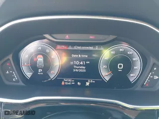 2020 Audi Q3 S line Premium Plus with VIN WA1EECF38L1089559, listed as a IAAI auction lot 41715264 with 74,192 mi miles. Bid and sale history available at carsss.com. Image 7.