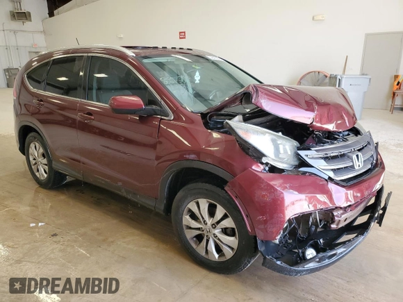 2014 Honda CR-V EX-L with VIN 5J6RM4H75EL008731, listed as a Copart auction lot 48352505 with 160,025 mi miles and Clean Title. Bid and sale history available at carsss.com. Image 4.