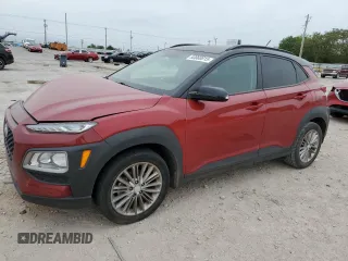 2018 Hyundai Kona SEL with VIN KM8K22AA7JU184624, listed as a Copart auction lot 53660815 with 92,932 mi miles and Salvage Title. Bid and sale history available at carsss.com. Image 1.