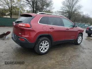 2017 Jeep Cherokee Latitude with VIN 1C4PJMCB8HW596595, listed as a Copart auction lot 51969565 with 118,665 mi miles and Salvage Title. Bid and sale history available at carsss.com. Image 3.