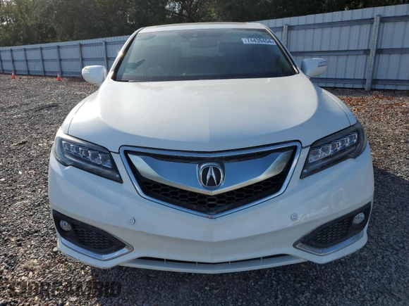2018 Acura RDX w/Advance Pkg with VIN 5J8TB3H76JL006624, listed as a Copart auction lot 74439454 with 0 mi miles and Salvage Title. Bid and sale history available at carsss.com. Image 5.