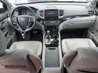 2019 Honda Ridgeline RTL-E with VIN 5FPYK3F76KB010613, listed as a Copart auction lot 60401125 with 90,492 mi miles and Salvage title. Bid and sale history available at DreamBid. Image 8.