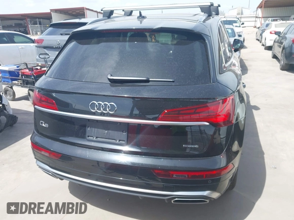 2023 Audi Q5 S line Premium with VIN WA1GAAFY3P2027829, listed as a IAAI auction lot 42638257 with 61,925 mi miles and . Bid and sale history available at DreamBid. Image 16.