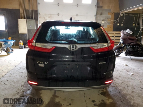 2018 Honda CR-V LX with VIN 2HKRW6H34JH206062, listed as a Copart auction lot 37230003 with 68,924 mi miles. Bid and sale history available at carsss.com. Image 6.