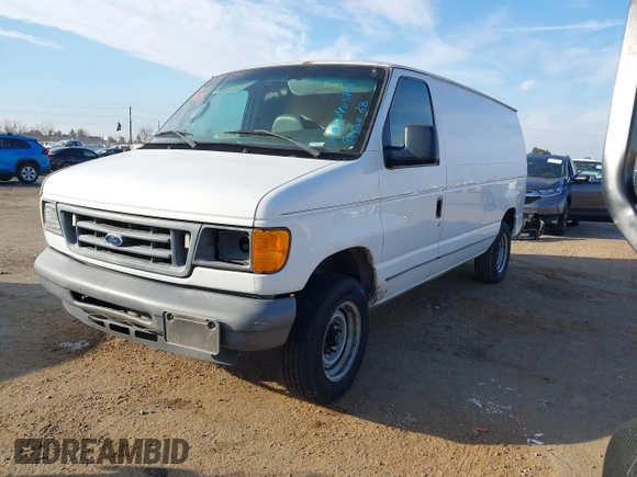 2007 Ford Econoline Cargo Commercial with VIN 1FTNE14W97DA67209, listed as a IAAI auction lot 41425767 with Not Provided miles and . Bid and sale history available at DreamBid. Image 2.