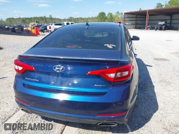 2015 Hyundai Sonata Sport with VIN 5NPE34AF9FH107616, listed as a IAAI auction lot 41867858 with 108,508 mi miles and . Bid and sale history available at DreamBid. Image 17.