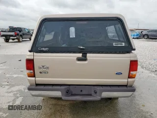 1997 Ford Ranger XLT with VIN 1FTCR14X3VPA62832, listed as a Copart auction lot 54961095 with 144,259 mi miles and Salvage title. Bid and sale history available at DreamBid. Image 6.