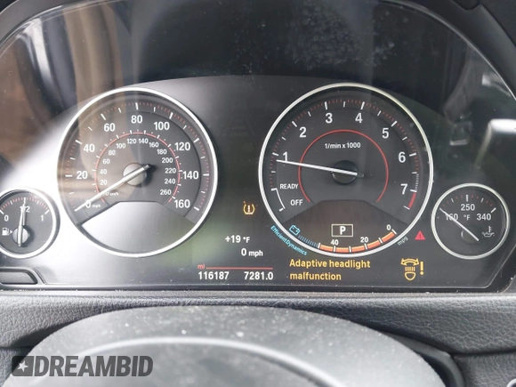 2016 BMW 4 Series 428i xDrive with VIN WBA4C9C53GG136870, listed as a IAAI auction lot 41410071 with 116,187 mi miles and . Bid and sale history available at DreamBid. Image 7.