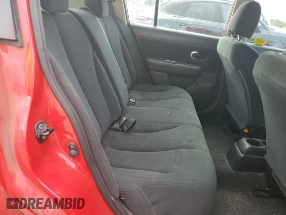 2010 Nissan Versa 1.8 SL with VIN 3N1BC1CP7AL460276, listed as a Copart auction lot 73652014 with 164,615 mi miles and Salvage Title. Bid and sale history available at carsss.com. Image 10.