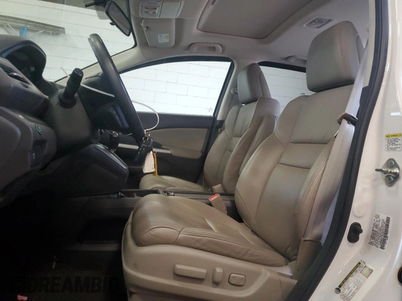 2013 Honda CR-V EX-L z VIN 5J6RM4H71DL043779, wystawiony jako Copart lot #57097155 z przebiegiem 107 811 mil mil oraz Szkoda całkowita • Salvage title. Historia ofert i sprzedaży dostępna na DreamBid. Obrazek 7.