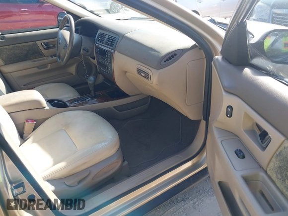 2001 Mercury Sable LS Premium with VIN 1MEFM55S71A654185, listed as a IAAI auction lot 41324805 with 78,760 mi miles and . Bid and sale history available at DreamBid. Image 4.