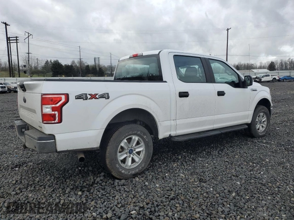 2020 Ford F-150 XL with VIN 1FTEW1EP4LKD79948, listed as a Copart auction lot 45977865 with 47,649 mi miles and Salvage Title. Bid and sale history available at carsss.com. Image 3.
