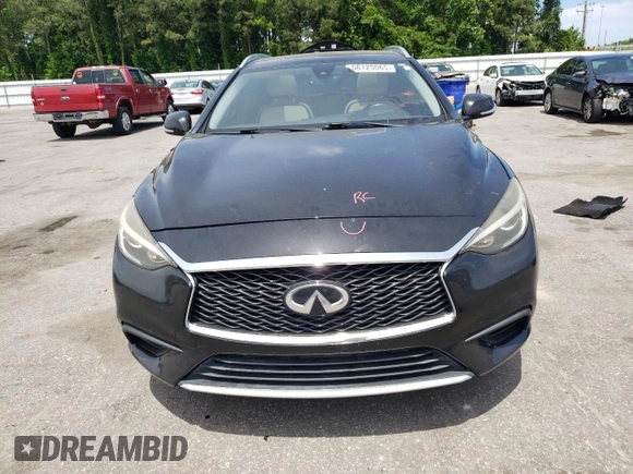2019 Infiniti QX30 Luxe z VIN SJKCH5CP3KA007112, wystawiony jako Copart lot #56125065 z przebiegiem 122 788 mil mil oraz Szkody całkowita. Historia ofert i sprzedaży dostępna na DreamBid. Obrazek 5.