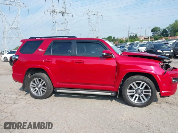 2022 Toyota 4Runner TRD Sport with VIN JTESU5JR2N6013405, listed as a IAAI auction lot 42611930 with 31,895 mi miles and . Bid and sale history available at DreamBid. Image 14.