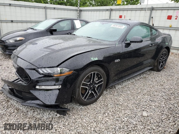 2020 Ford Mustang GT z VIN 1FA6P8CF6L5146064, wystawiony jako Copart lot #58261045 z przebiegiem 8 128 mil mil oraz Szkoda całkowita • Salvage title. Historia ofert i sprzedaży dostępna na DreamBid. Obrazek 1.