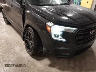 2022 GMC Terrain SLE with VIN 3GKALMEV3NL250628, listed as a IAAI auction lot 41525794 with 75,732 mi miles. Bid and sale history available at carsss.com. Image 6.