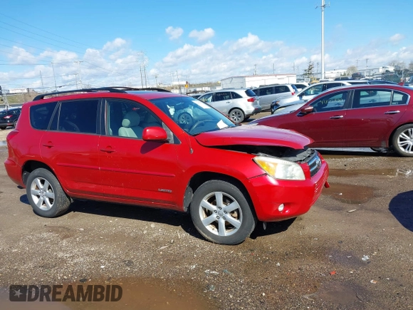 2008 Toyota RAV4 Ltd with VIN JTMZK31V086011778, listed as a IAAI auction lot 41855953 with 153,414 mi miles. Bid and sale history available at carsss.com. Image 13.