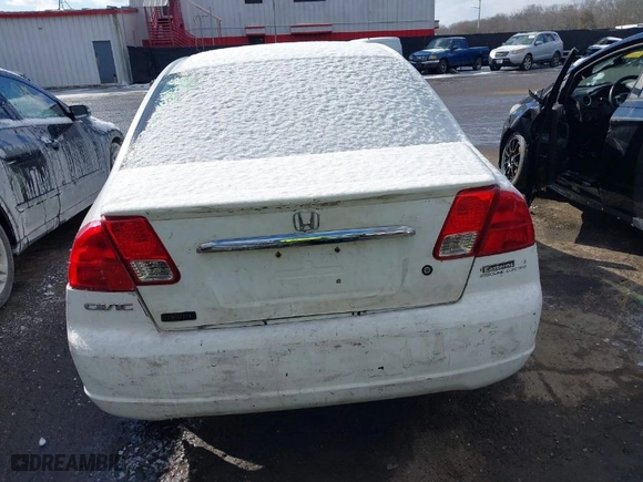 2003 Honda Civic Hybrid with VIN JHMES95643S005985, listed as a IAAI auction lot 41375567 with 252,651 mi miles. Bid and sale history available at carsss.com. Image 16.