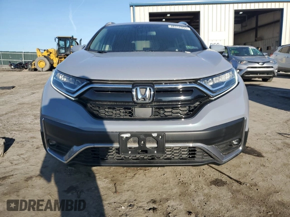 2022 Honda CR-V Touring with VIN 2HKRW2H95NH649730, listed as a Copart auction lot 48312955 with 2,490 mi miles and Salvage Title. Bid and sale history available at carsss.com. Image 5.