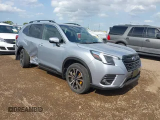 2024 Subaru Forester Limited с VIN JF2SKALC8RH429465, выставлен на аукционе IAAI как лот 41798596 с пробегом 11 822 миль миль и . История ставок и продаж доступна на DreamBid. Изображение 1.