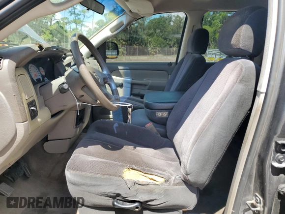 2002 Dodge 1500 with VIN 3D7HA18NX2G184759, listed as a Copart auction lot 57064015 with 280,046 mi miles and Clean Title. Bid and sale history available at DreamBid. Image 7.