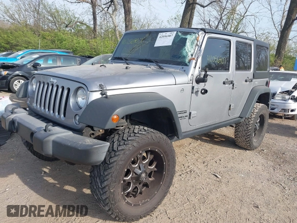 2016 Jeep Wrangler Unlimited Sport z VIN 1C4HJWDGXGL328531, wystawiony jako IAAI lot #42056907 z przebiegiem 75 871 mil mil oraz . Historia ofert i sprzedaży dostępna na DreamBid. Obrazek 6.