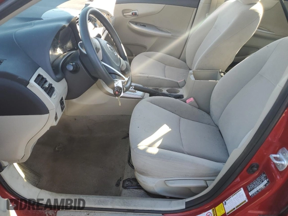 2011 Toyota Corolla L with VIN JTDBU4EE4B9158588, listed as a Copart auction lot 82531054 with 125,898 mi miles and Salvage Title. Bid and sale history available at carsss.com. Image 7.