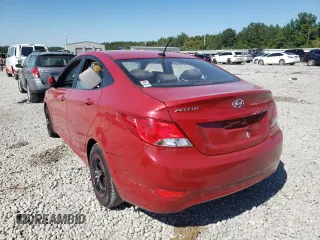2016 Hyundai Accent SE with VIN KMHCT4AE0GU107201, listed as a Copart auction lot 76737043 with 0 mi miles and Salvage Title. Bid and sale history available at carsss.com. Image 3.