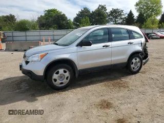 2009 Honda CR-V LX z VIN JHLRE48389C008313, wystawiony jako Copart lot #55745235 z przebiegiem 153 097 mil mil oraz Szkoda całkowita • Salvage title. Historia ofert i sprzedaży dostępna na DreamBid. Obrazek 1.