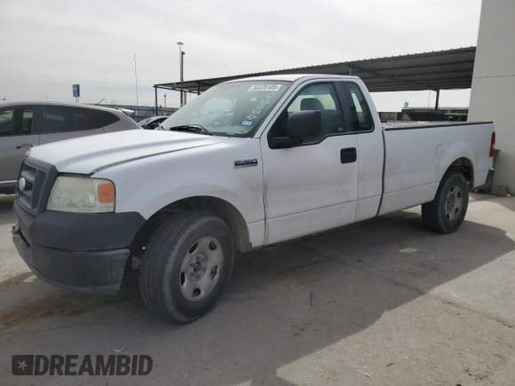 2007 Ford F-150 XL with VIN 1FTPF12V87NA17492, listed as a Copart auction lot 50325105 with 398,205 mi miles and Salvage Title. Bid and sale history available at carsss.com. Image 1.