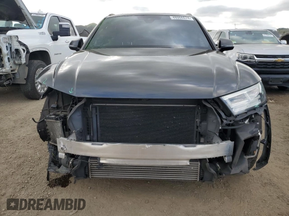 2018 Audi SQ5 Premium Plus with VIN WA1A4AFY9J2221365, listed as a Copart auction lot 48066074 with 54,395 mi miles and . Bid and sale history available at DreamBid. Image 5.