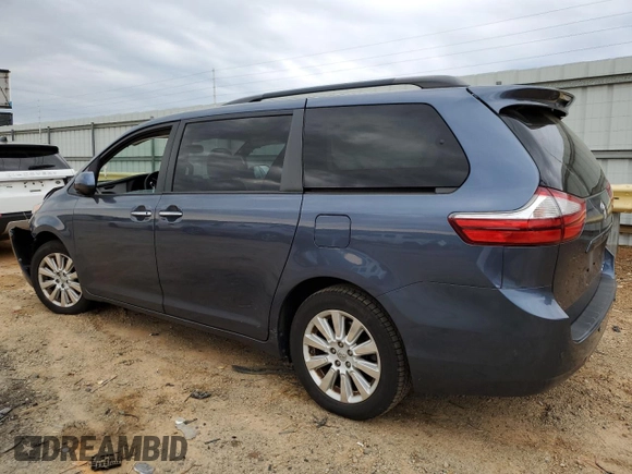 2015 Toyota Sienna Ltd with VIN 5TDDK3DC1FS118792, listed as a Copart auction lot 53094225 with 119,132 mi miles and Salvage Title. Bid and sale history available at carsss.com. Image 2.