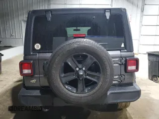 2021 Jeep Wrangler Unlimited Sport S with VIN 1C4HJXDN5MW859800, listed as a Copart auction lot 85436824 with 40,010 mi miles and Salvage Title. Bid and sale history available at carsss.com. Image 6.