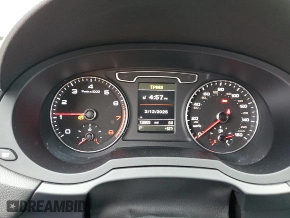 2015 Audi Q3 2.0T Prestige with VIN WA1GFCFS3FR005909, listed as a Copart auction lot 44840035 with 138,803 mi miles and Clean Title. Bid and sale history available at carsss.com. Image 9.