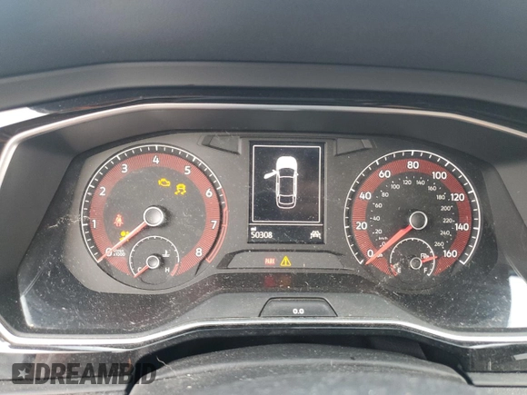 2020 Volkswagen Jetta S with VIN 3VWN57BU3LM043245, listed as a Copart auction lot 63771445 with 50,308 mi miles and Salvage title. Bid and sale history available at DreamBid. Image 9.