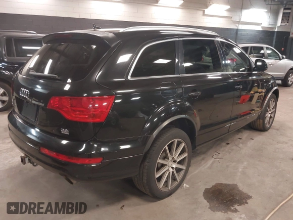 2008 Audi Q7 Premium Plus with VIN WA1EY74L58D068546, listed as a IAAI auction lot 41433997 with 113,533 mi miles and . Bid and sale history available at DreamBid. Image 4.