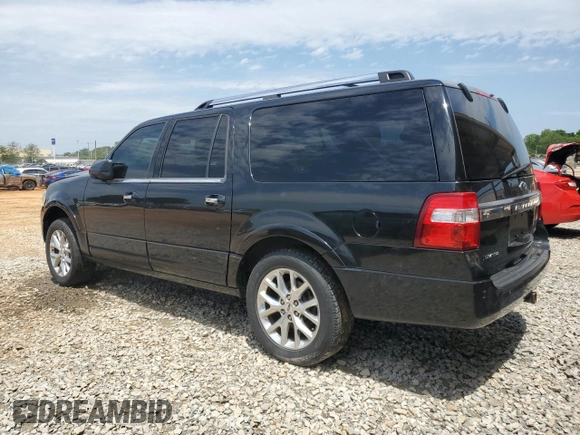 2015 Ford Expedition Max Limited with VIN 1FMJK2AT0FEF21391, listed as a Copart auction lot 57064805 with 145,981 mi miles and Salvage title. Bid and sale history available at DreamBid. Image 2.