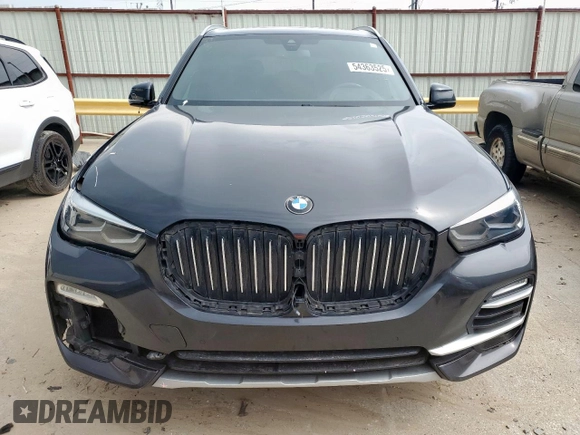 2021 BMW X5 xDrive40i with VIN 5UXCR6C0XM9D81103, listed as a Copart auction lot 54363525 with 95,870 mi miles and Salvage title. Bid and sale history available at DreamBid. Image 5.