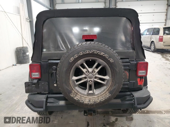 2018 Jeep Wrangler JK Unlimited Sport S with VIN 1C4HJWDG2JL840369, listed as a Copart auction lot 85749804 with 63,658 mi miles and Clean Title. Bid and sale history available at carsss.com. Image 6.
