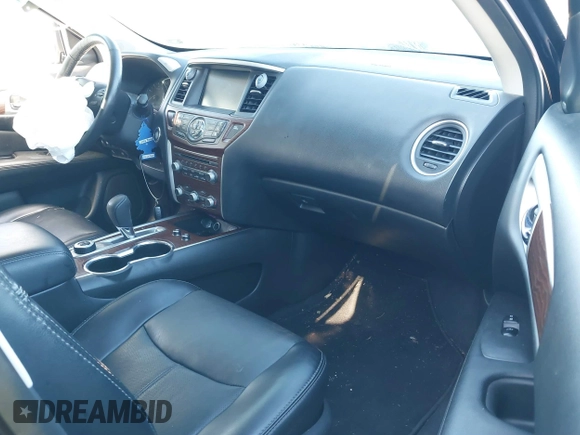 2020 Nissan Pathfinder Platinum with VIN 5N1DR2DM6LC627624, listed as a IAAI auction lot 41216996 with 114,720 mi miles. Bid and sale history available at carsss.com. Image 5.
