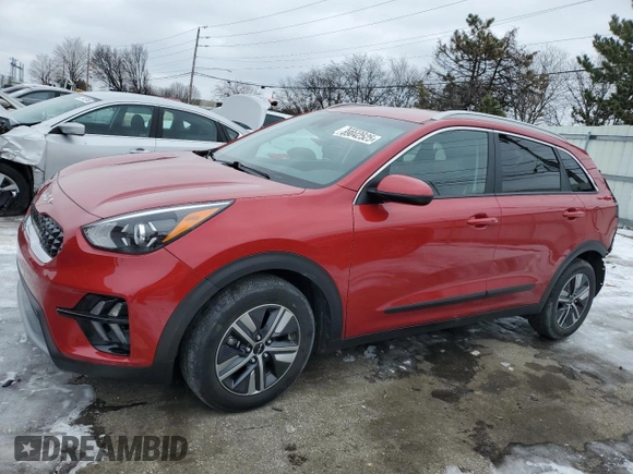 2022 Kia Niro LXS with VIN KNDCB3LC9N5539953, listed as a Copart auction lot 89042525 with 68,265 mi miles and Salvage Title. Bid and sale history available at carsss.com. Image 1.